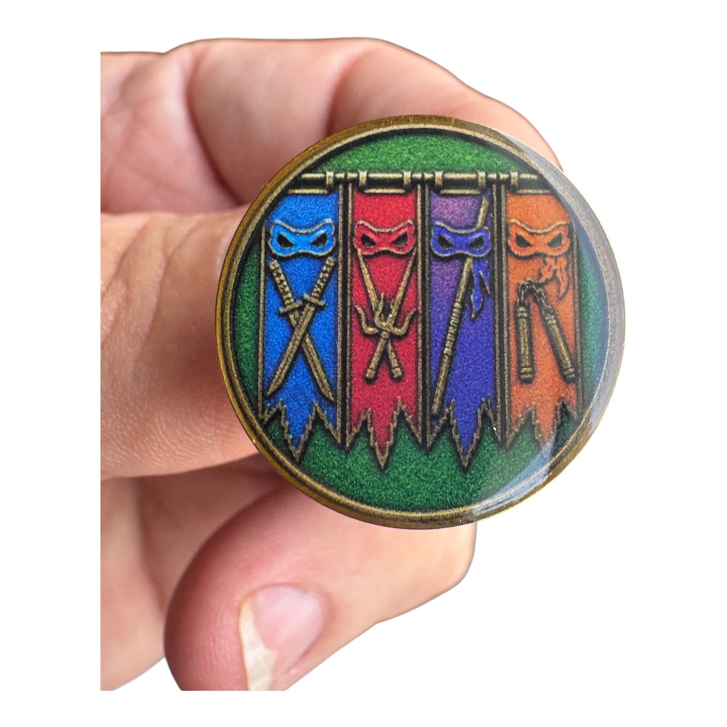 Bannered Warriors – Limited Edition UV Pin