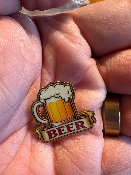 Beer Pin 1 inch UV pin