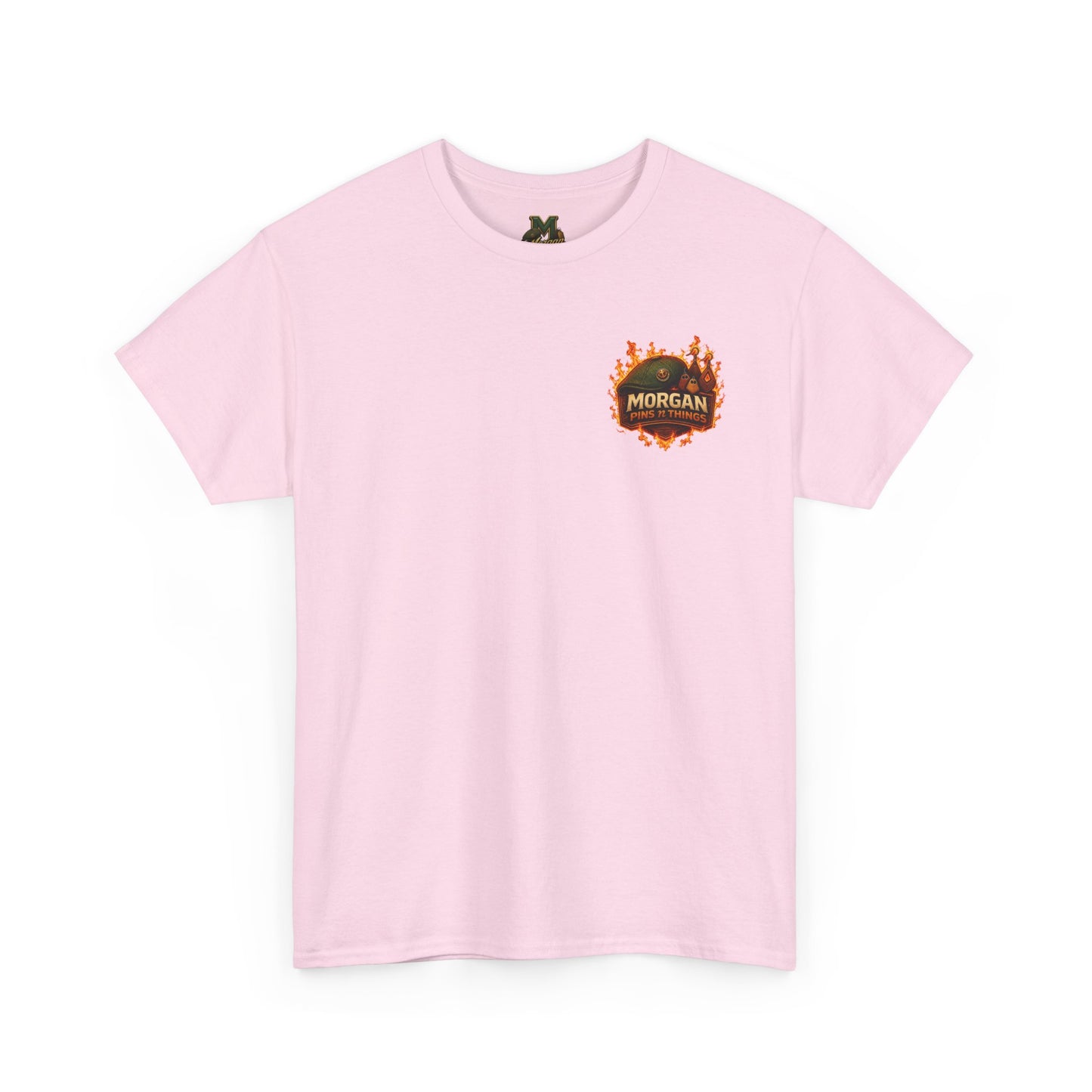 Morgan Pins n Things Flaming Logo