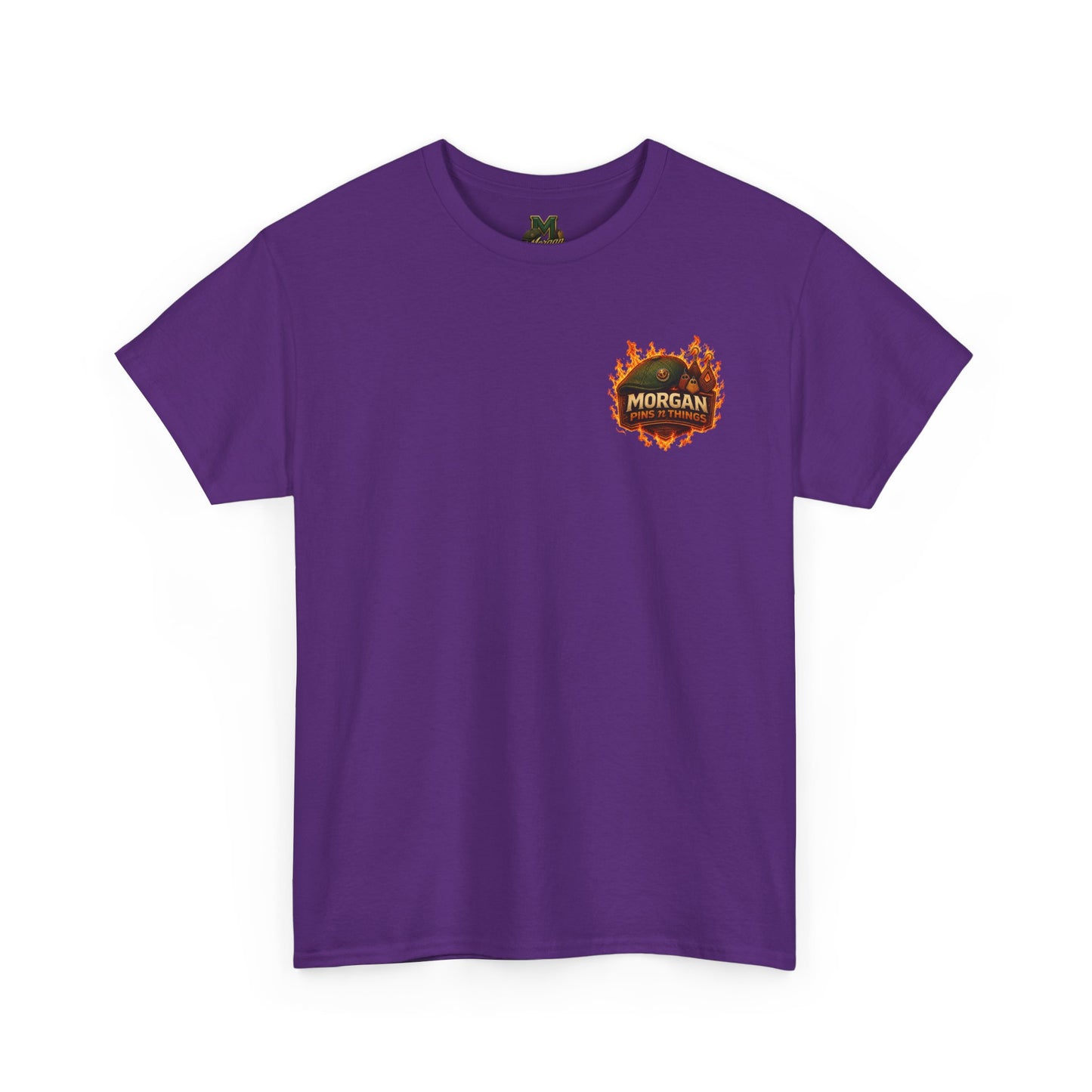 Morgan Pins n Things Flaming Logo