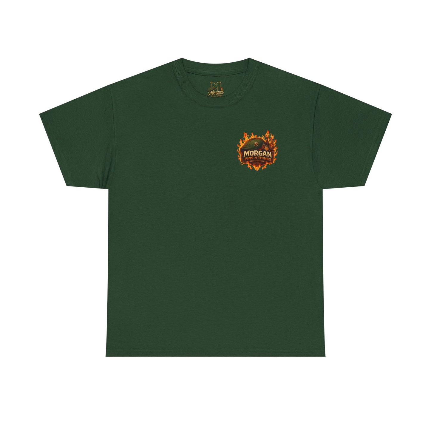Morgan Pins n Things Flaming Logo