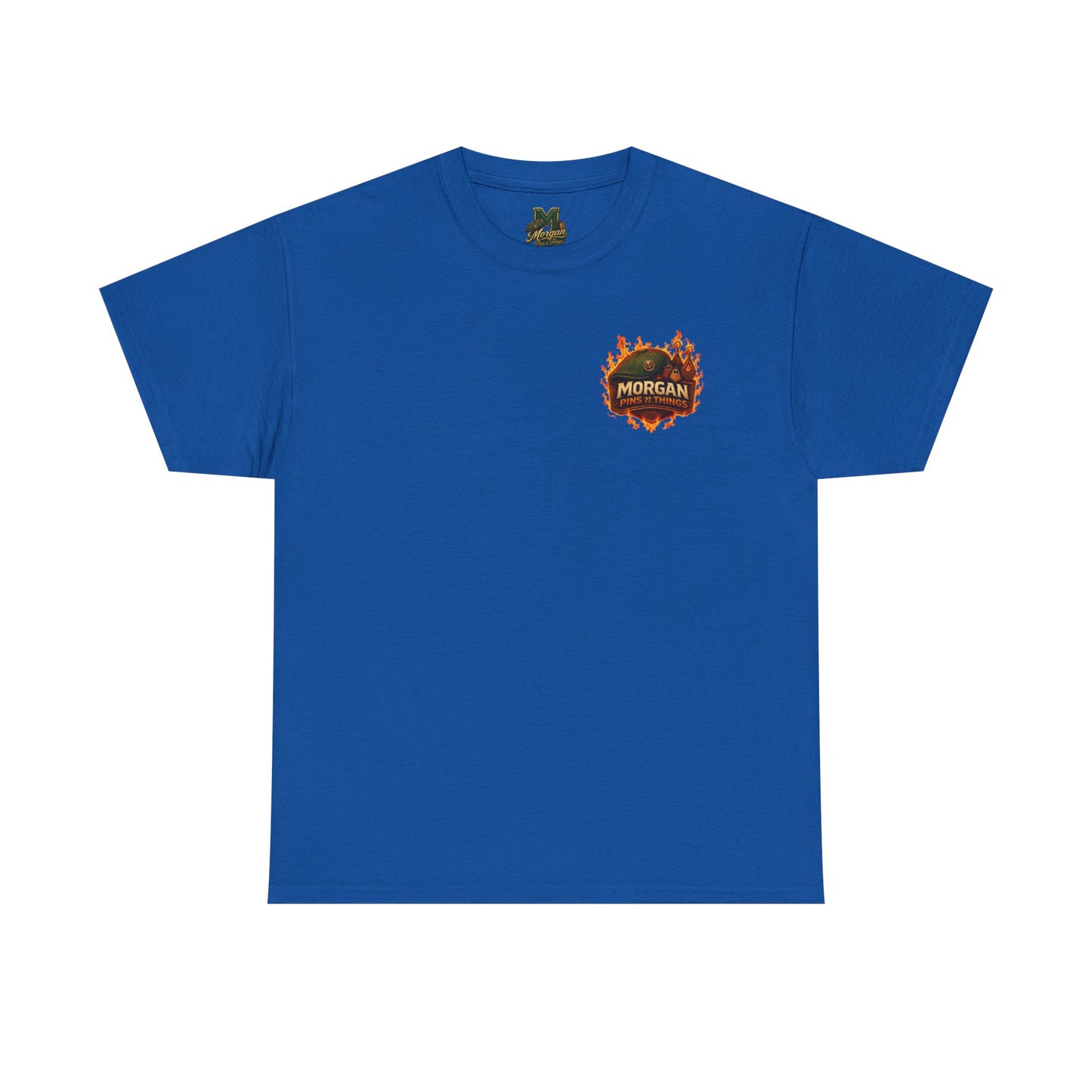 Morgan Pins n Things Flaming Logo
