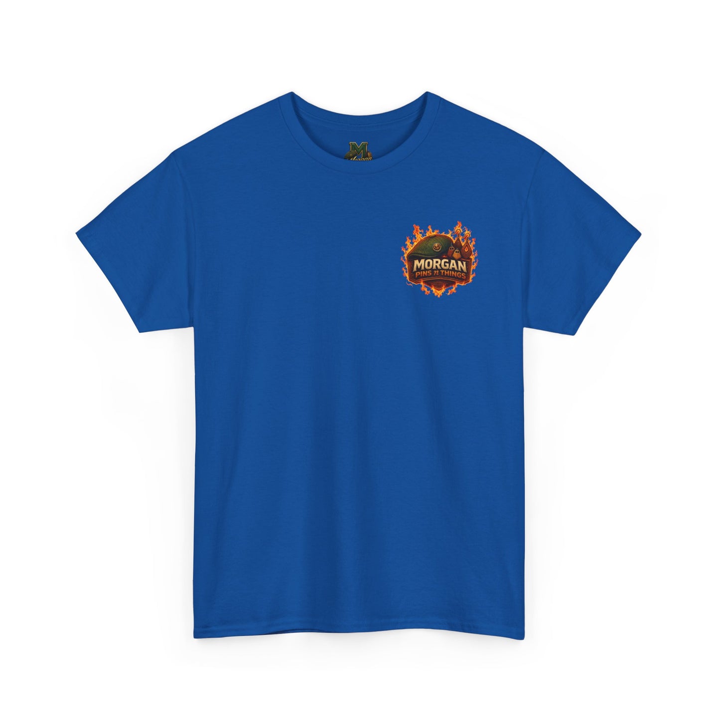 Morgan Pins n Things Flaming Logo
