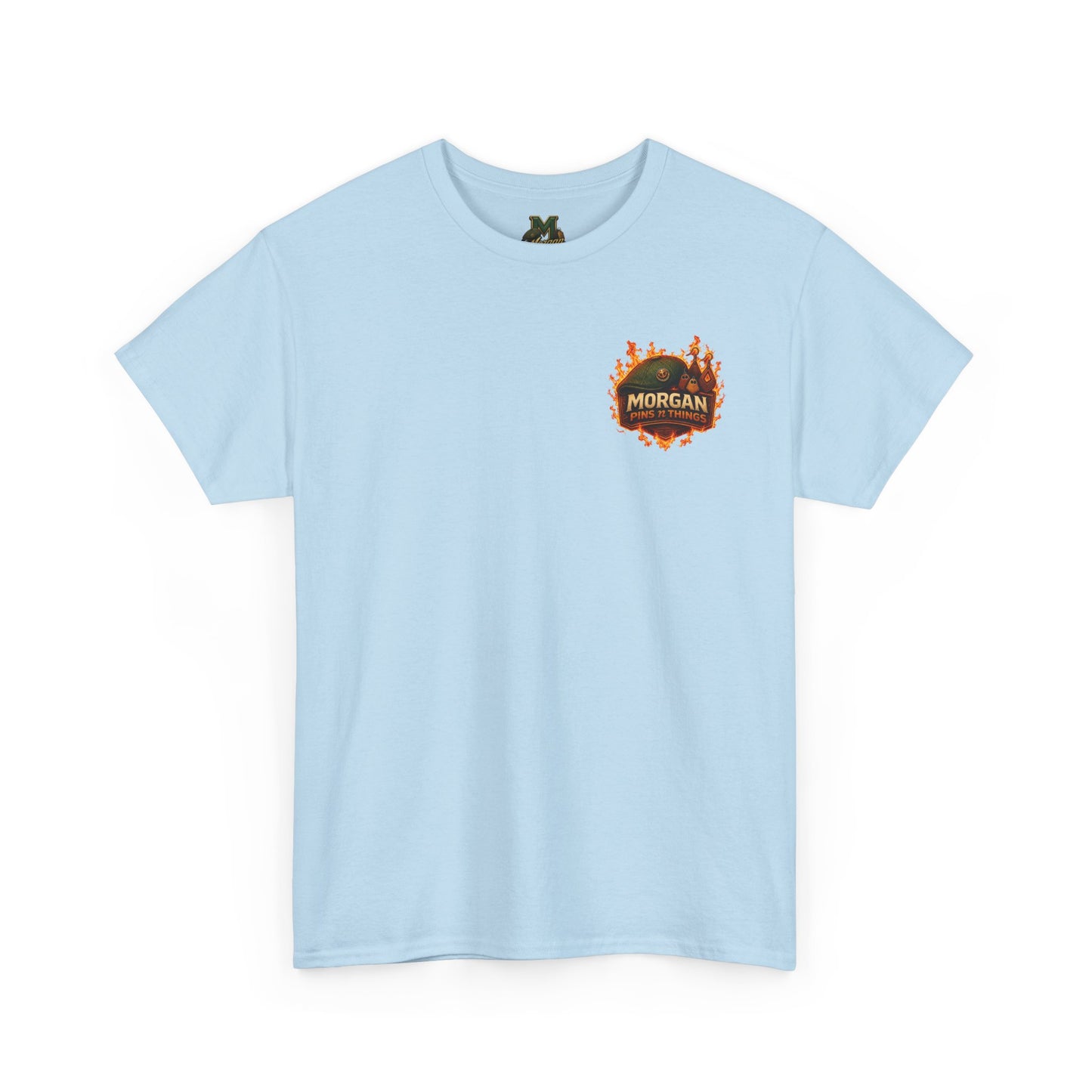 Morgan Pins n Things Flaming Logo