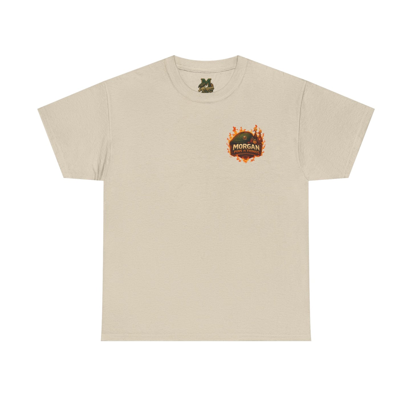 Morgan Pins n Things Flaming Logo