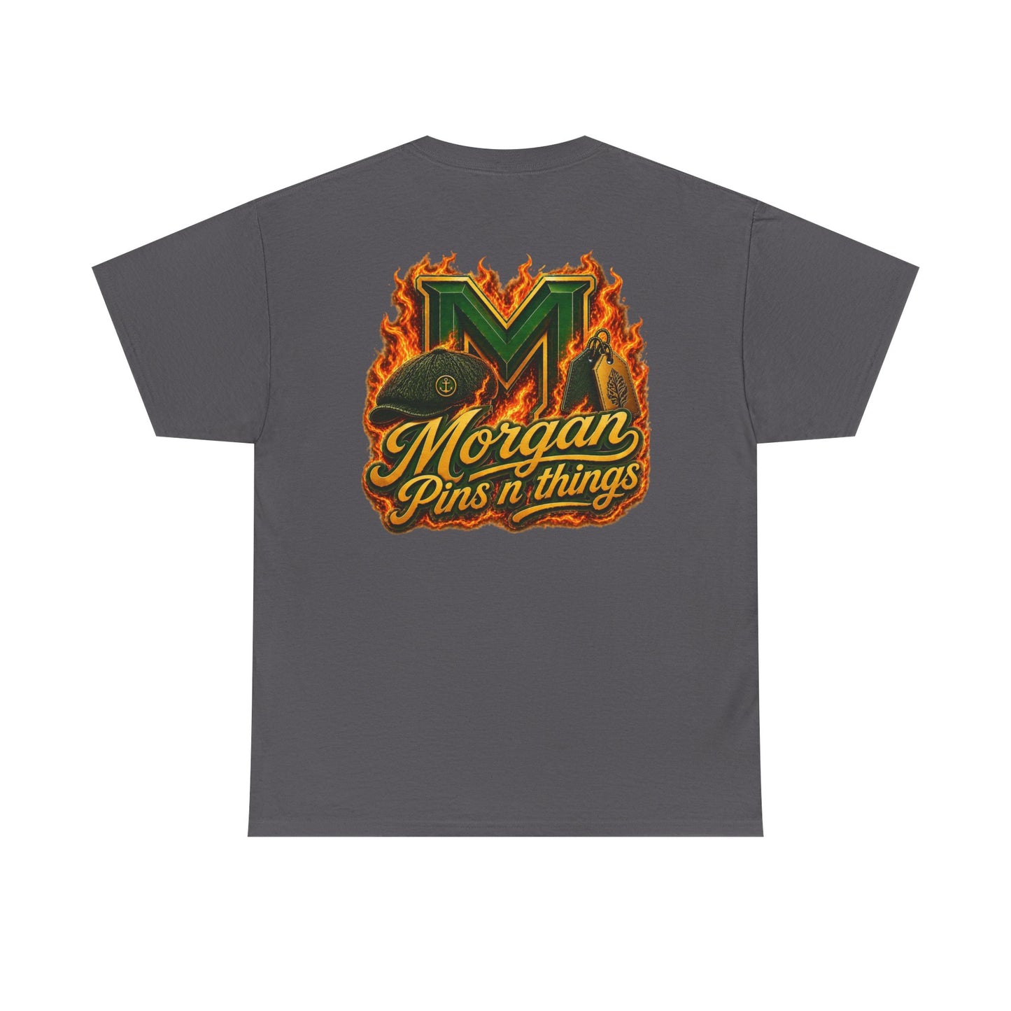 Morgan Pins n Things Flaming Logo