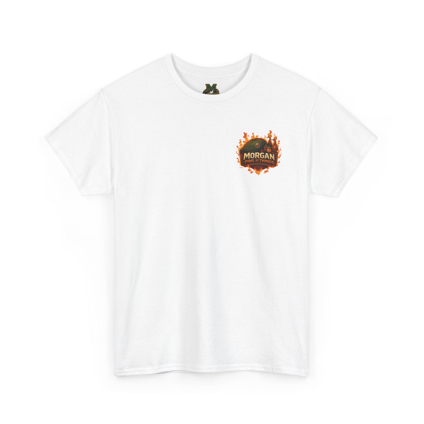 Morgan Pins n Things Flaming Logo