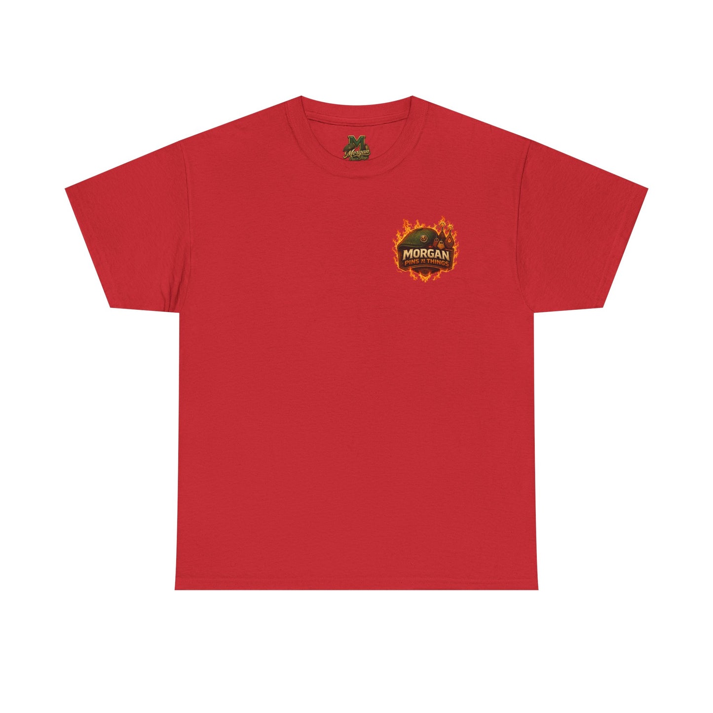 Morgan Pins n Things Flaming Logo