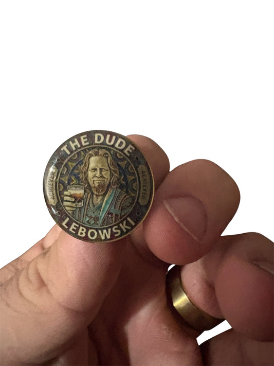 The Dude Lebowski UV Pin