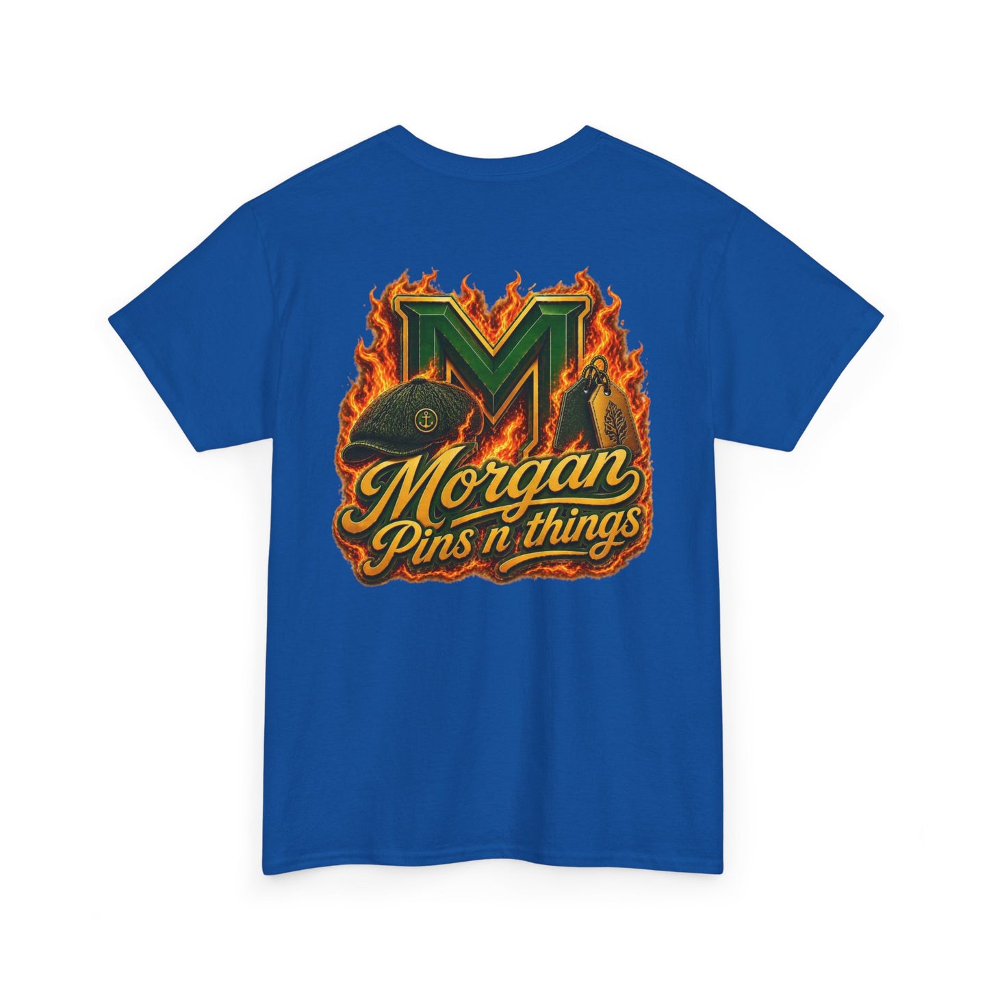 Morgan Pins n Things Flaming Logo