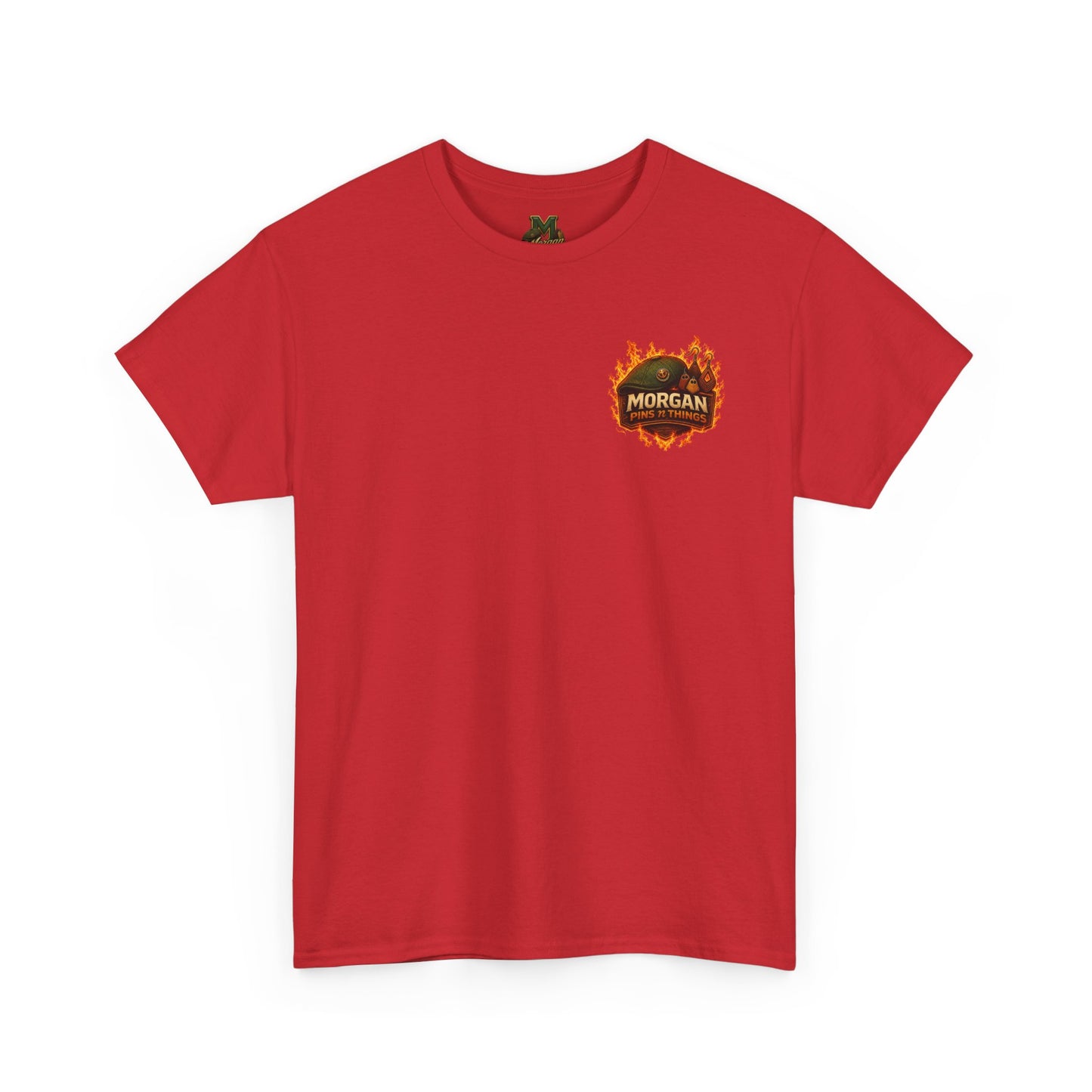Morgan Pins n Things Flaming Logo