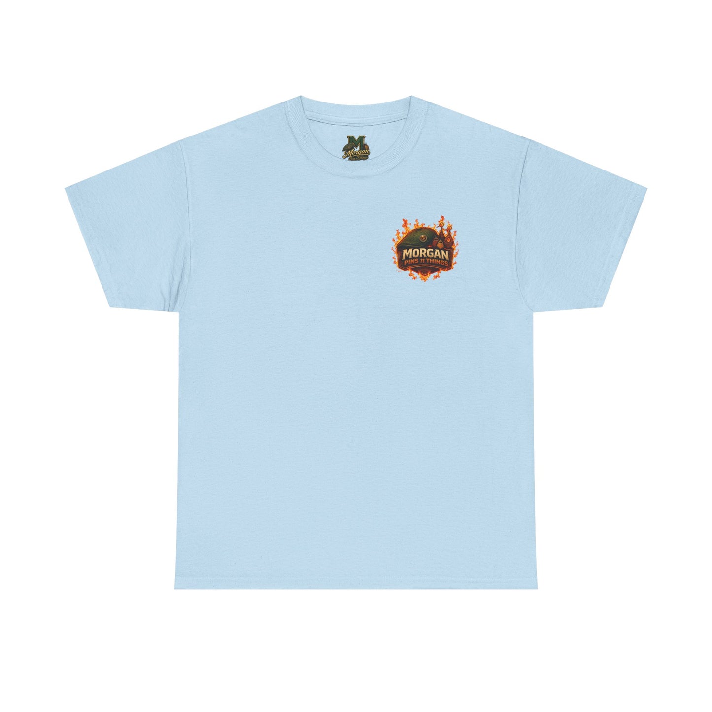 Morgan Pins n Things Flaming Logo