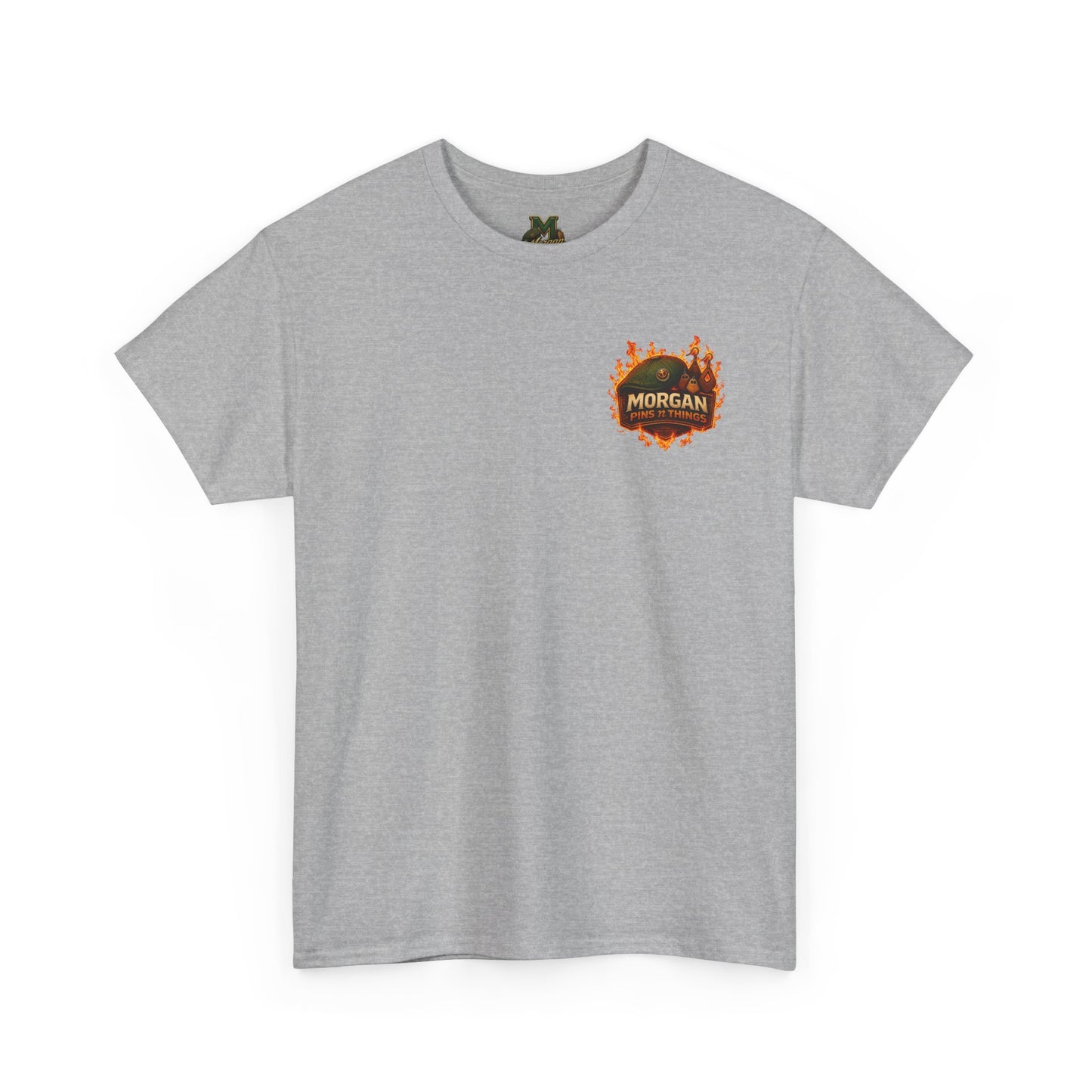 Morgan Pins n Things Flaming Logo