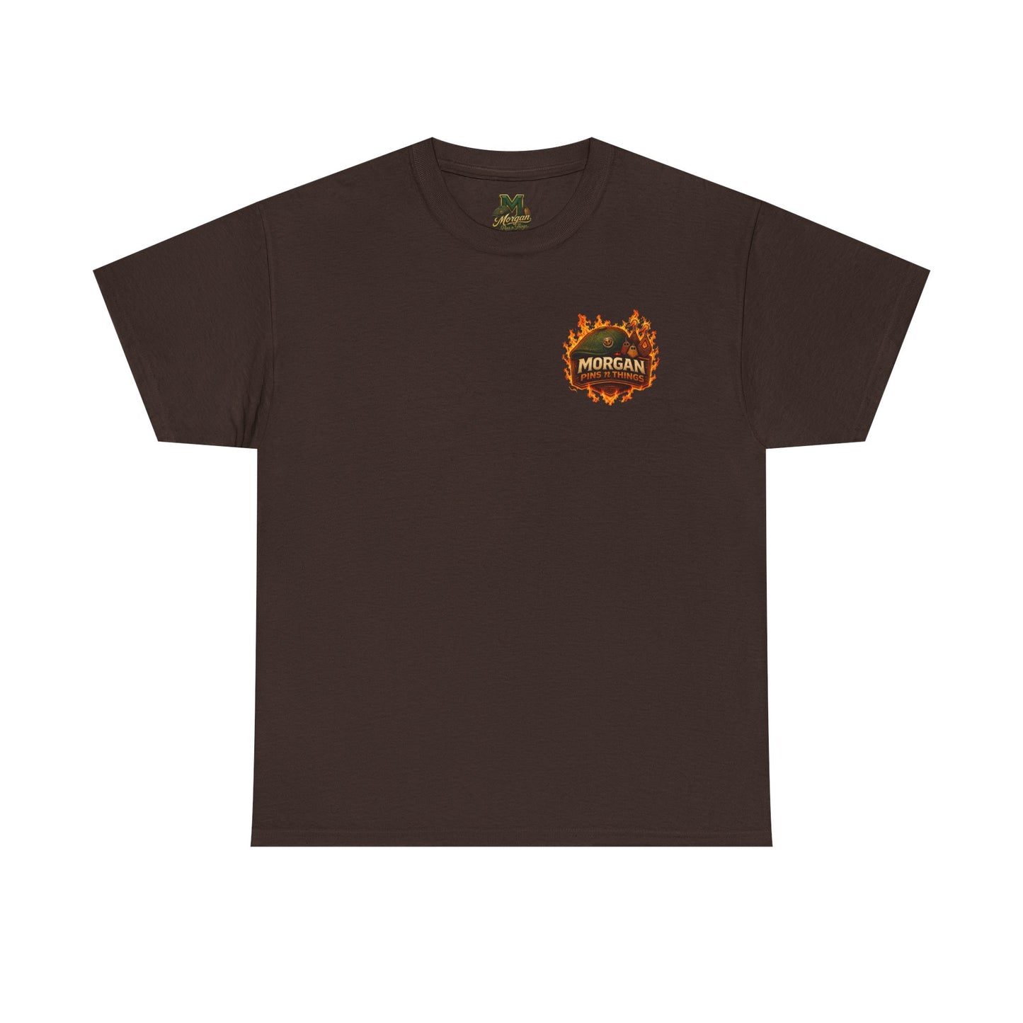 Morgan Pins n Things Flaming Logo