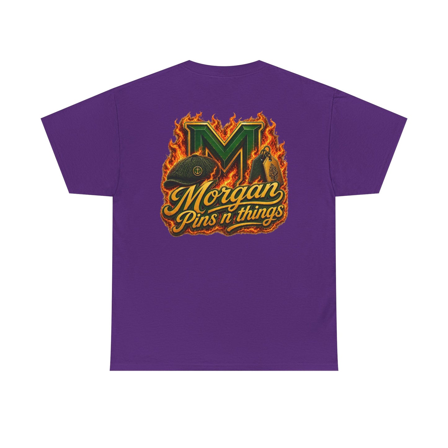 Morgan Pins n Things Flaming Logo