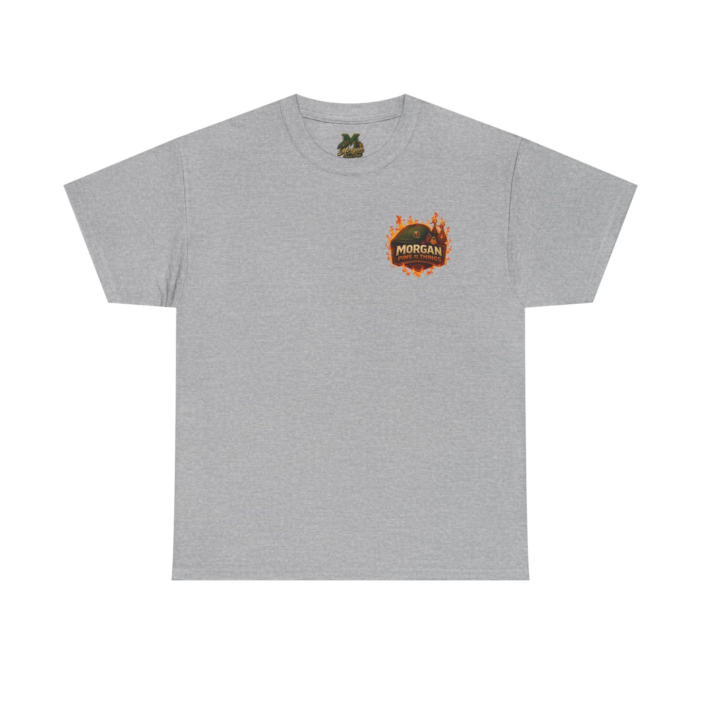 Morgan Pins n Things Flaming Logo