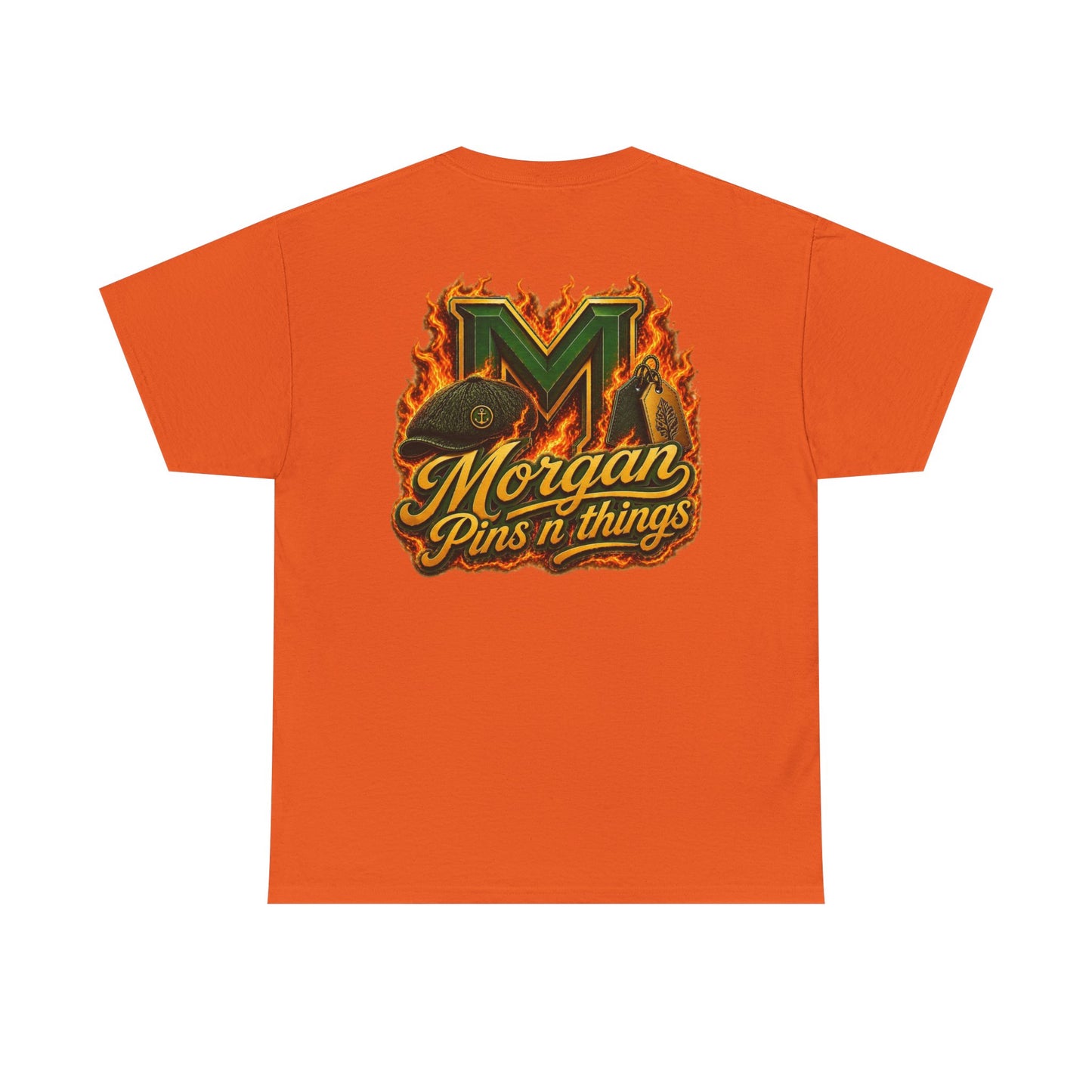 Morgan Pins n Things Flaming Logo