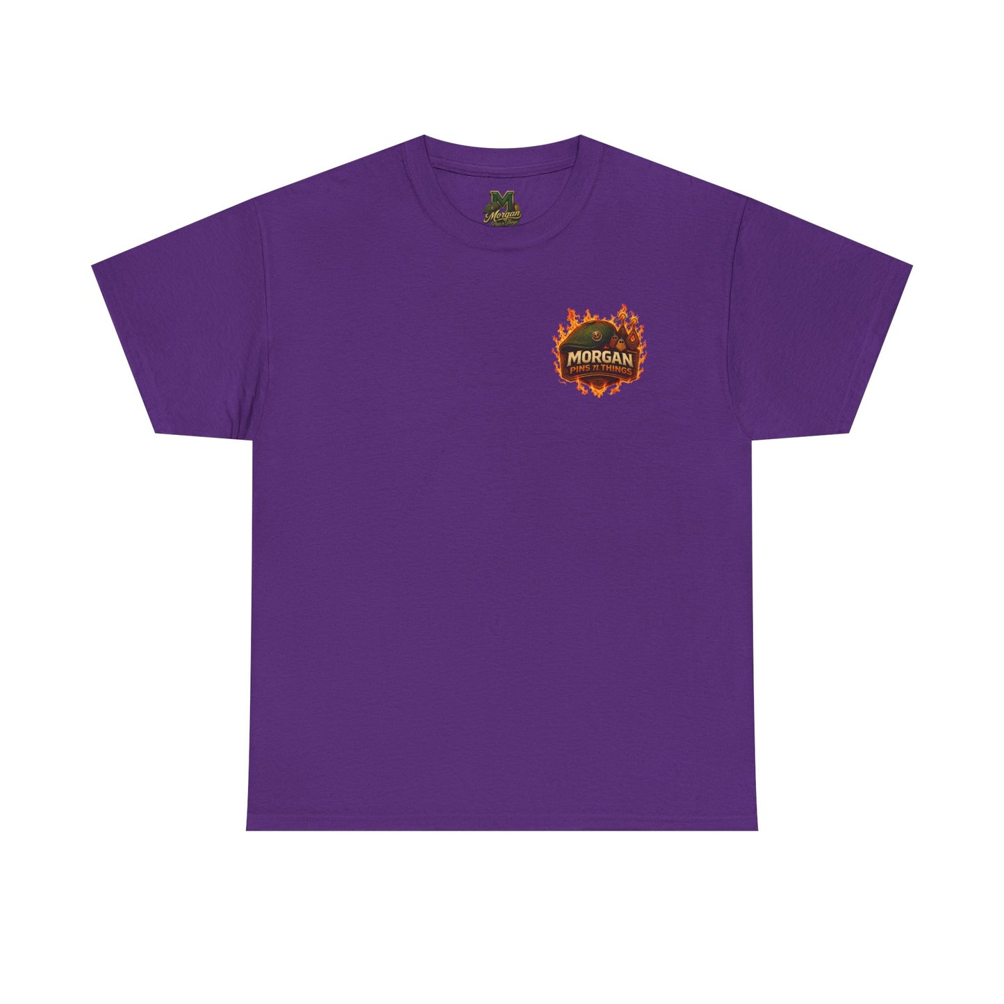 Morgan Pins n Things Flaming Logo