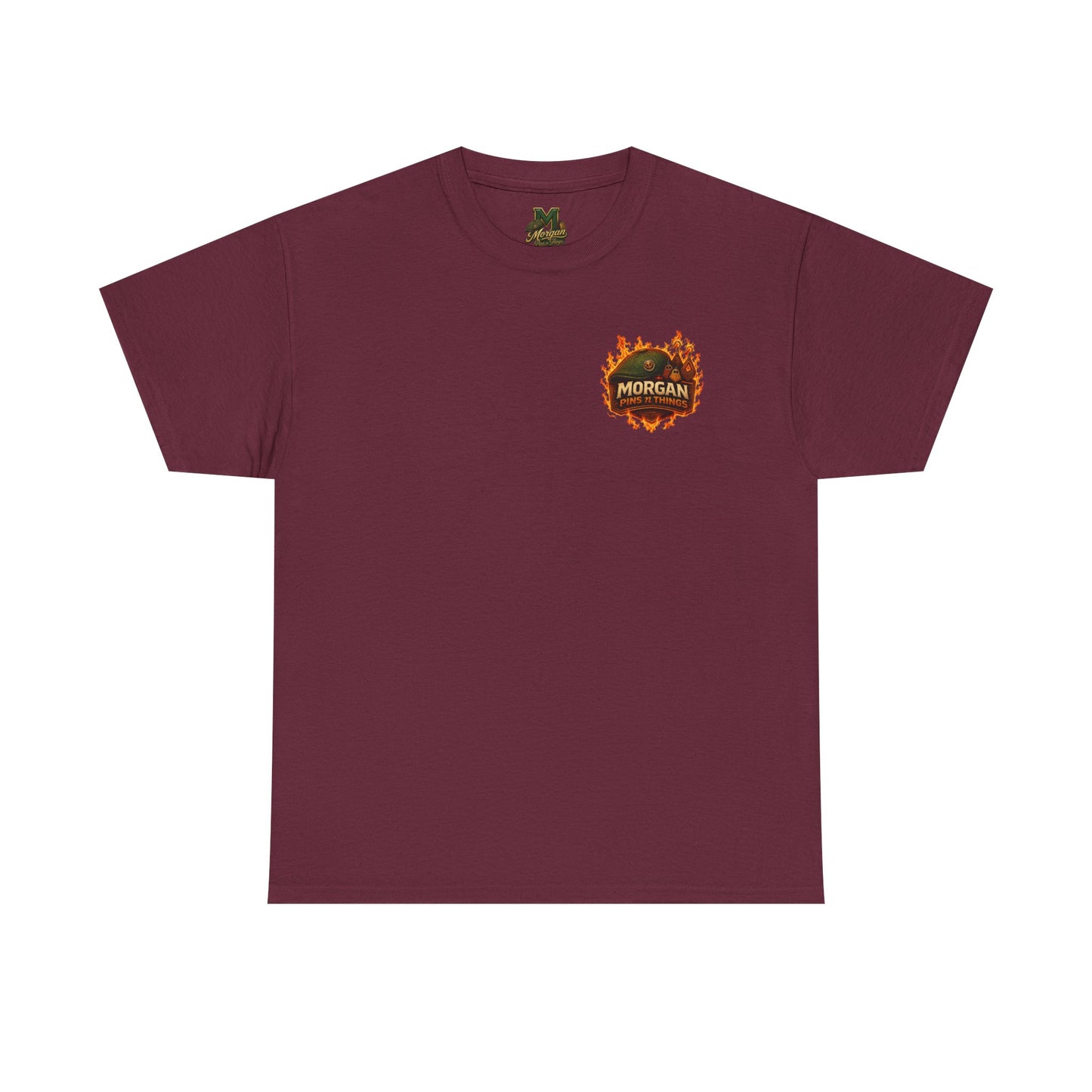 Morgan Pins n Things Flaming Logo
