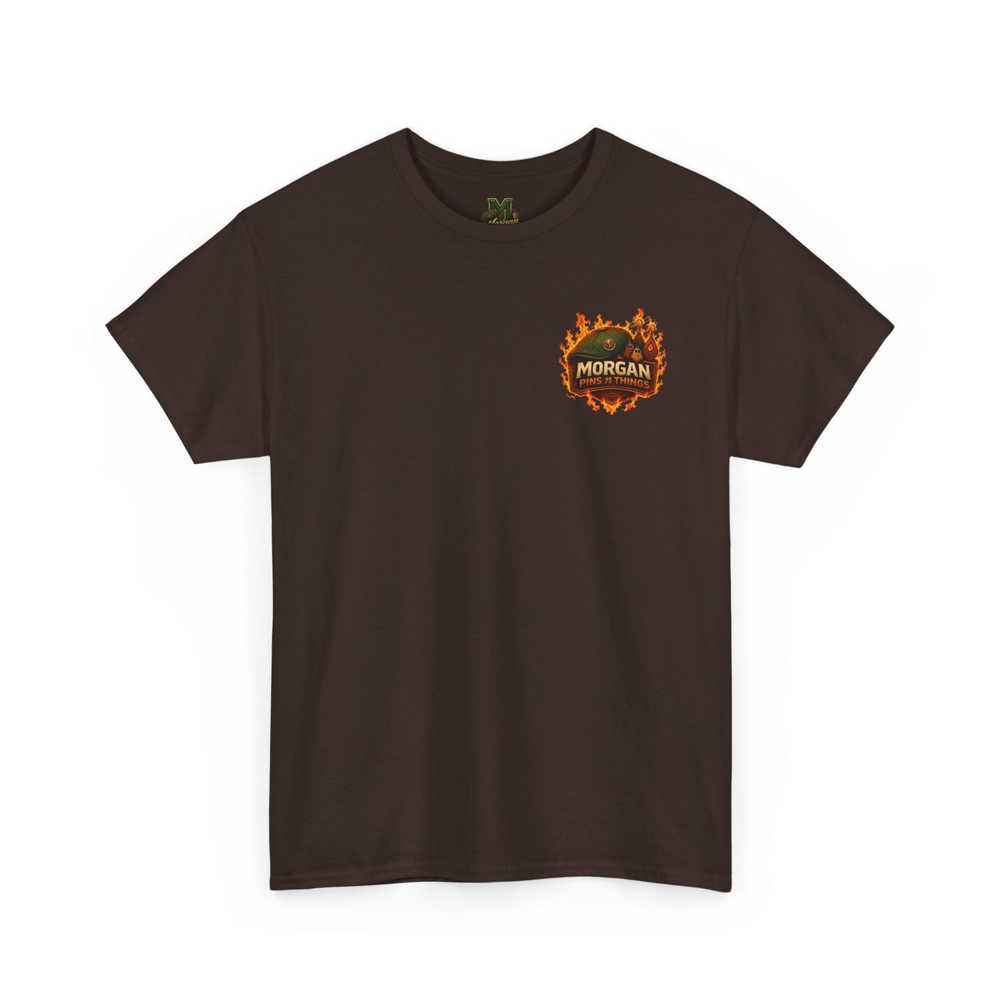 Morgan Pins n Things Flaming Logo